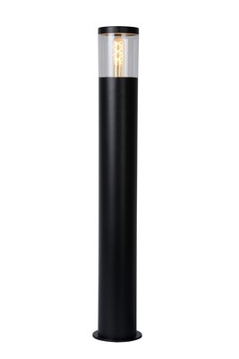 FEDOR Bollard light H80cm 1xE27 IP44 Black