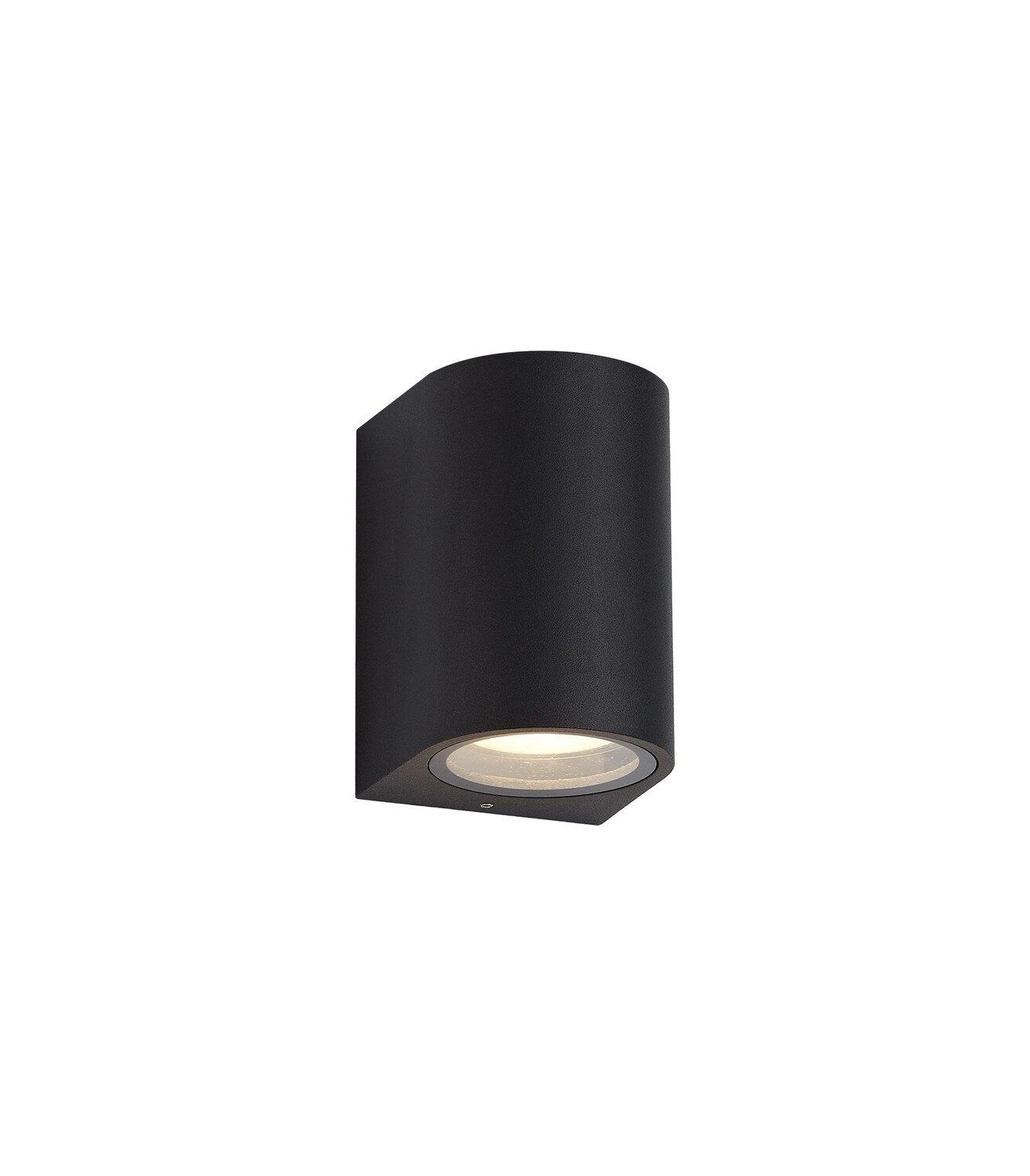 OMAR Curved Wall Lamp, 1 x GU10, IP54, Sand Black