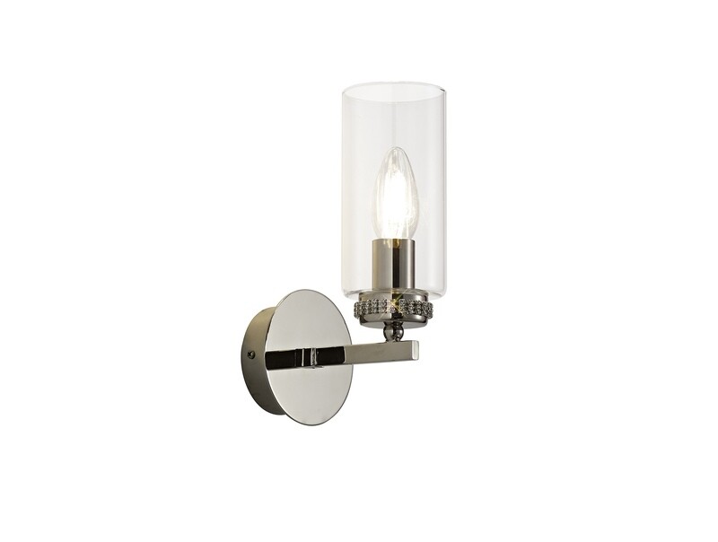 Langara Wall Lamp Switched 1xE14 Polished Nickel