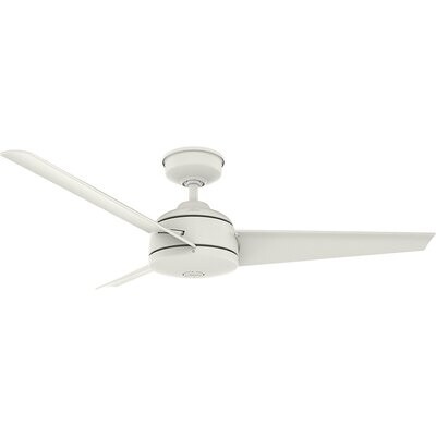 HUNTER TRIMARAN WHITE outdoor ceiling fan Ø132cm wall control included