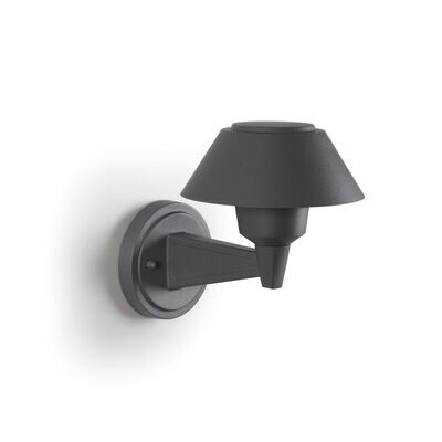 Bucket Wall Bracket 10.5W LED, 3000K 1680lm, IP65, Anthracite