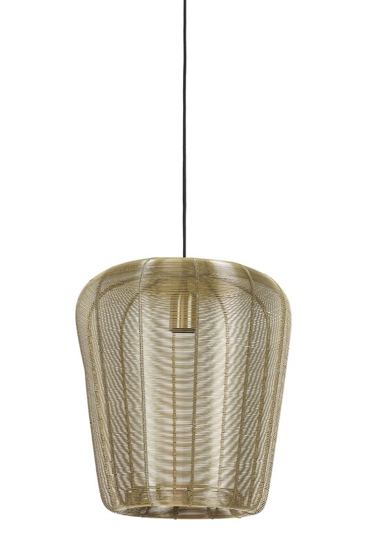 ADETA Hanging lamp Ø31x37 cm gold