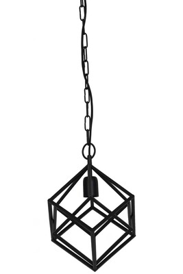 DRIZELLA Hanging lamp Ø26x36 cm matt black