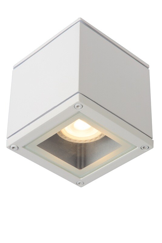 AVEN Ceiling spotlight IP65 9.3x9.3 cm 1xGU10 White