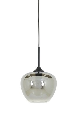 MAYSON single pendant Ø23x18 1xE27 Smoke Grey Glass / Black MAYSON single pendant Ø23x18 1xE27 Smoke Grey Glass / Black