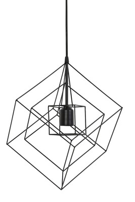 KUBINKA Hanging lamp 25x25x27 cm matt black