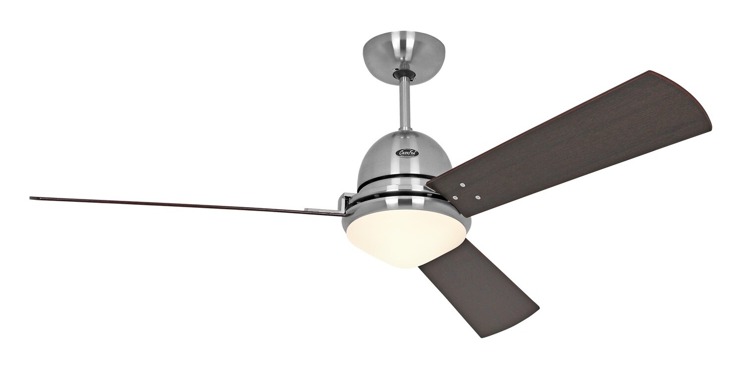 LIBECCIO BN ceiling fan by CASAFAN Ø142 light integrated and wall control included