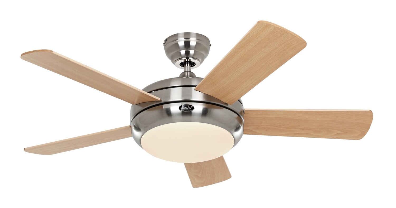 Titanium 105 BN-BU/KF ceiling fan by CASAFAN Ø105 light integrated and remote control included