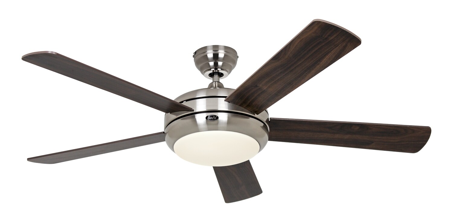 Titanium 132 BN-NB/KI ceiling fan by CASAFAN Ø132 light integrated and remote control included