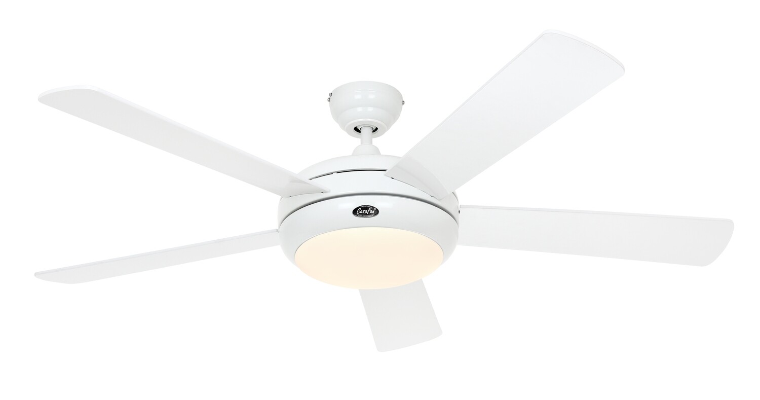 Titanium 132 WE-WE/LG  ceiling fan by CASAFAN Ø132 light integrated and remote control included