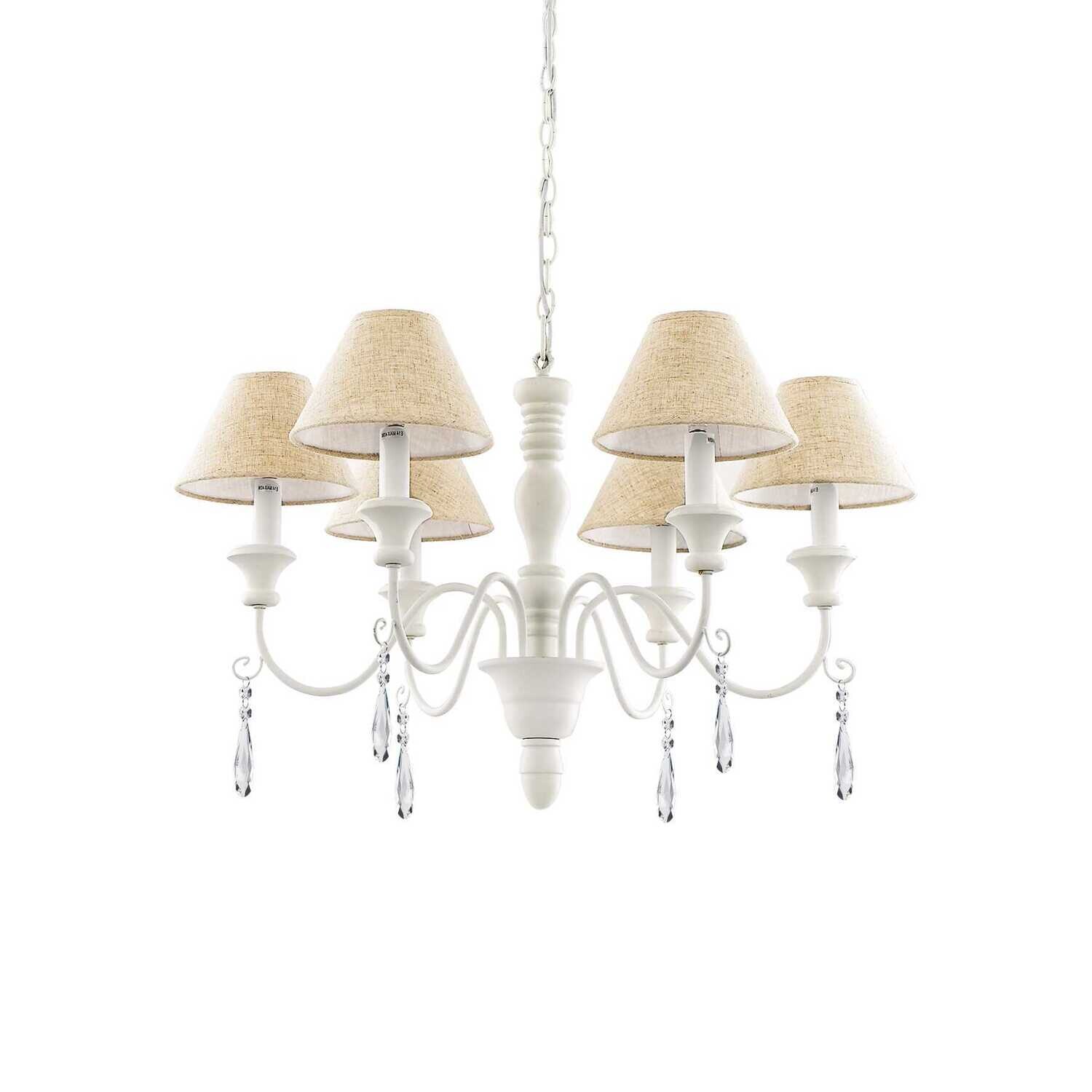 Provence 6 Chandelier 6xE14