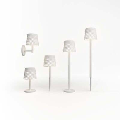 Greta (5 Lamps in 1) Solar & Rechargeable battery warm light White