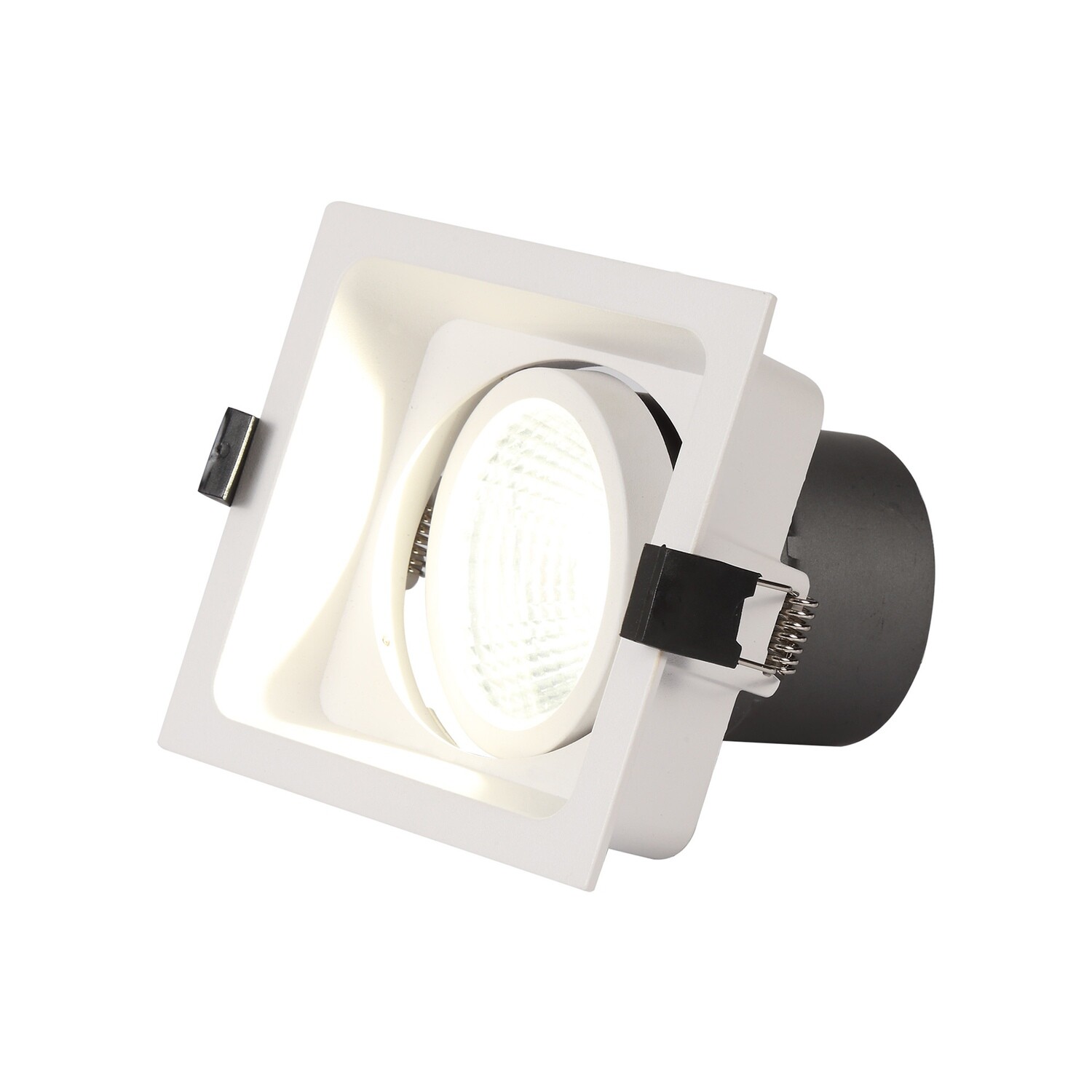 Bodar SQ A 20, 20W, White LED Recessed Adjustable