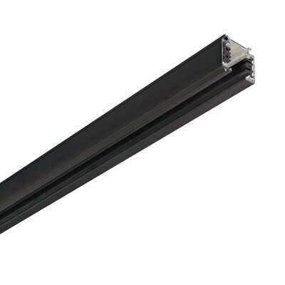 3-Phase Track classic On/Off 1000mm On/Off for surface mounting or pendant black
