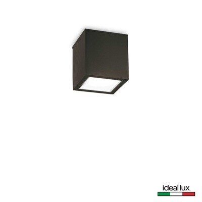 TECHO SMALL Ceiling downlight IP54 9x9cm 1xGU10 Black