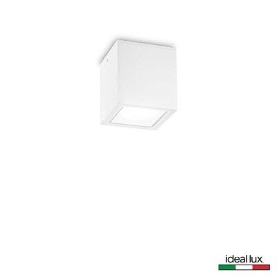 TECHO SMALL Ceiling downlight IP54 9x9cm 1xGU10 White