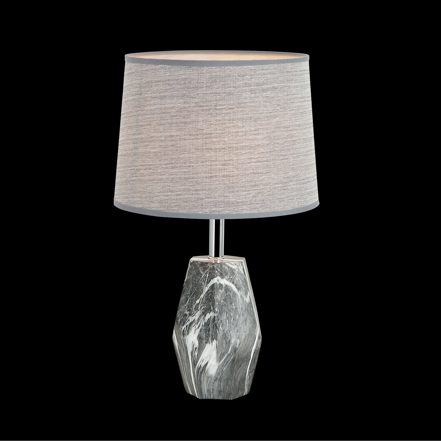 ESINA small Table Lamp 1xE27 Grey White
