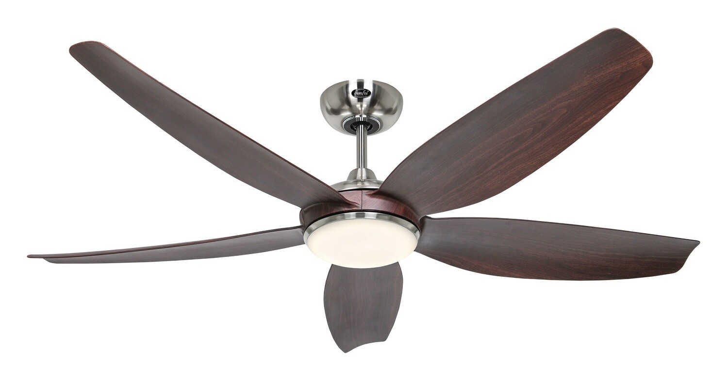 Eco Volare 142 BN-NB ceiling fan by CASAFAN Ø142 light integrated and remote control included