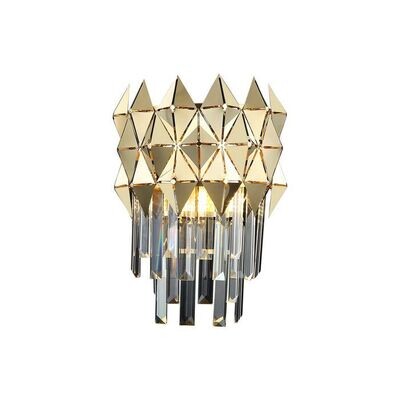 MOLINELLA 2 LIGHT WALL LAMP GOLD COLOR 2xE14
