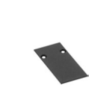 Endcap for MT 27mm recessed trimless and magnetic track Black