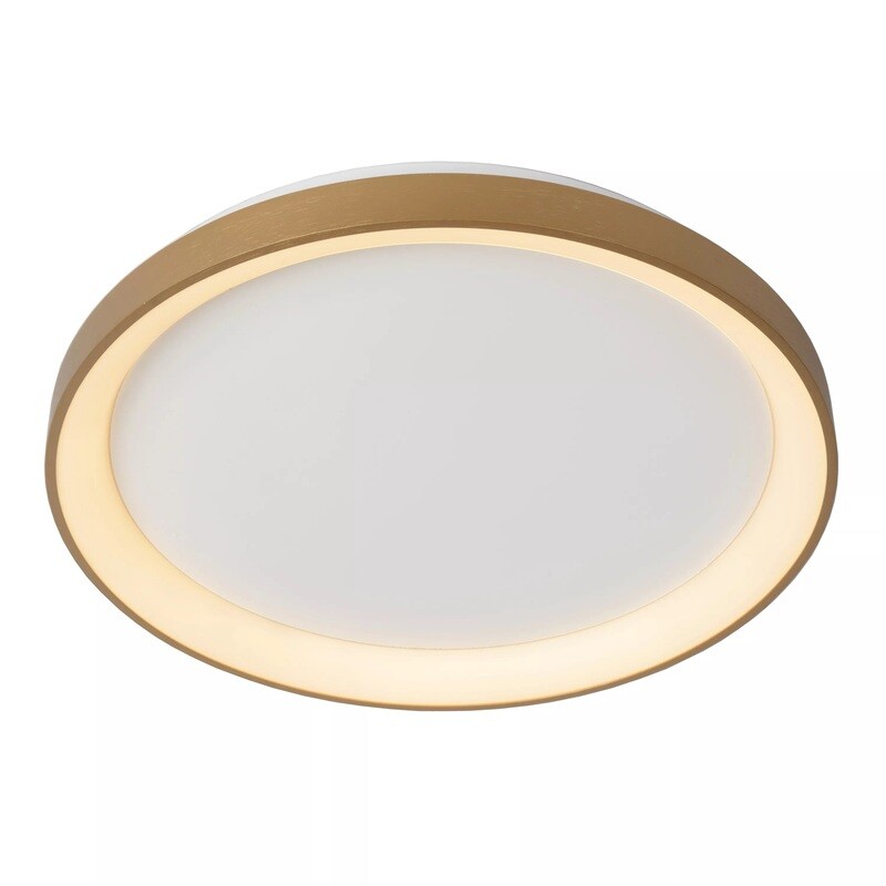 VIDAL Flush Ceiling Light Ø 48cm LED Dimmable 38W 2700K  Matt Gold