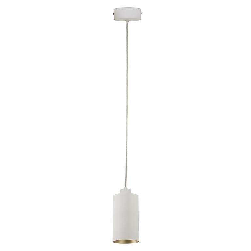 Eos 20 P LED Pendant Spotlight White &amp; Gold