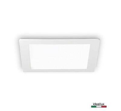 GROOVE LED downlight 118x118 Square 10W LED, White