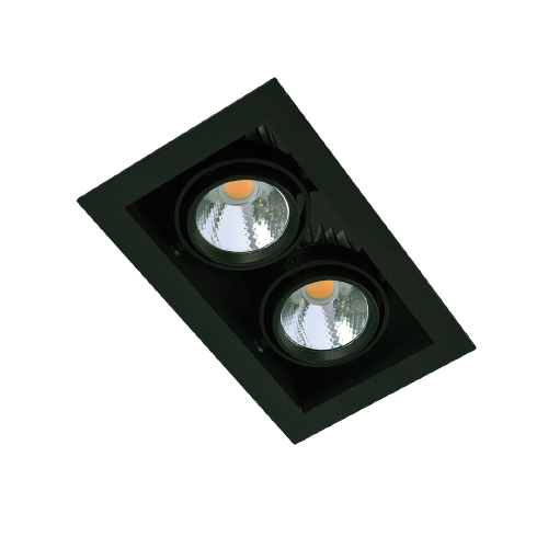 CARDIAN double head multi-orientable LED Spot-light 2x10W 2140lm