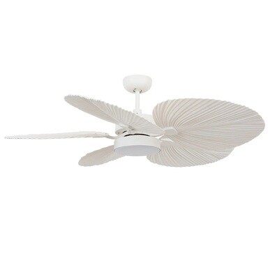 BALI ANTQ WH ceiling fan Ø132 light integrated and remote control included