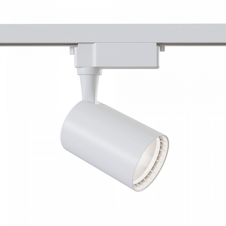 VUORO track spot for single phase track system LED 12W White