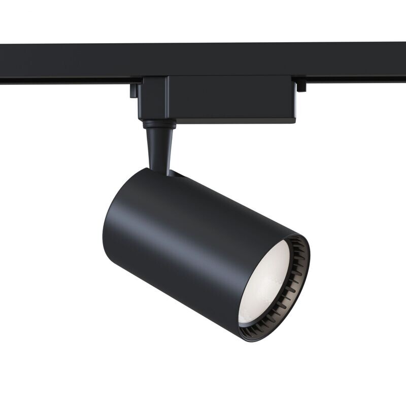 VUORO track spot for single phase track system LED 26W Black