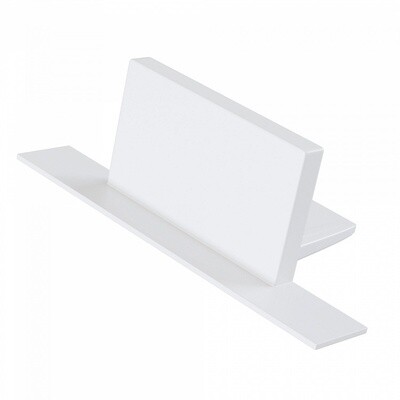 Endcap for recessed single phase track system White