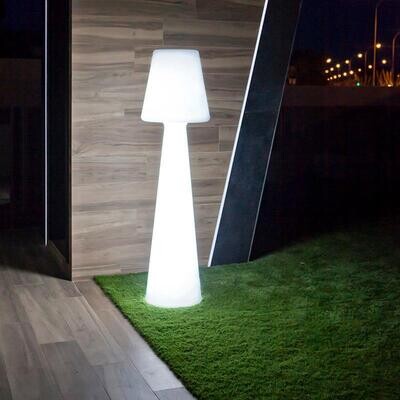 LOLA 165 portable and rechargeable floor-lamp (RGB + White) for Outdoor and Indoor