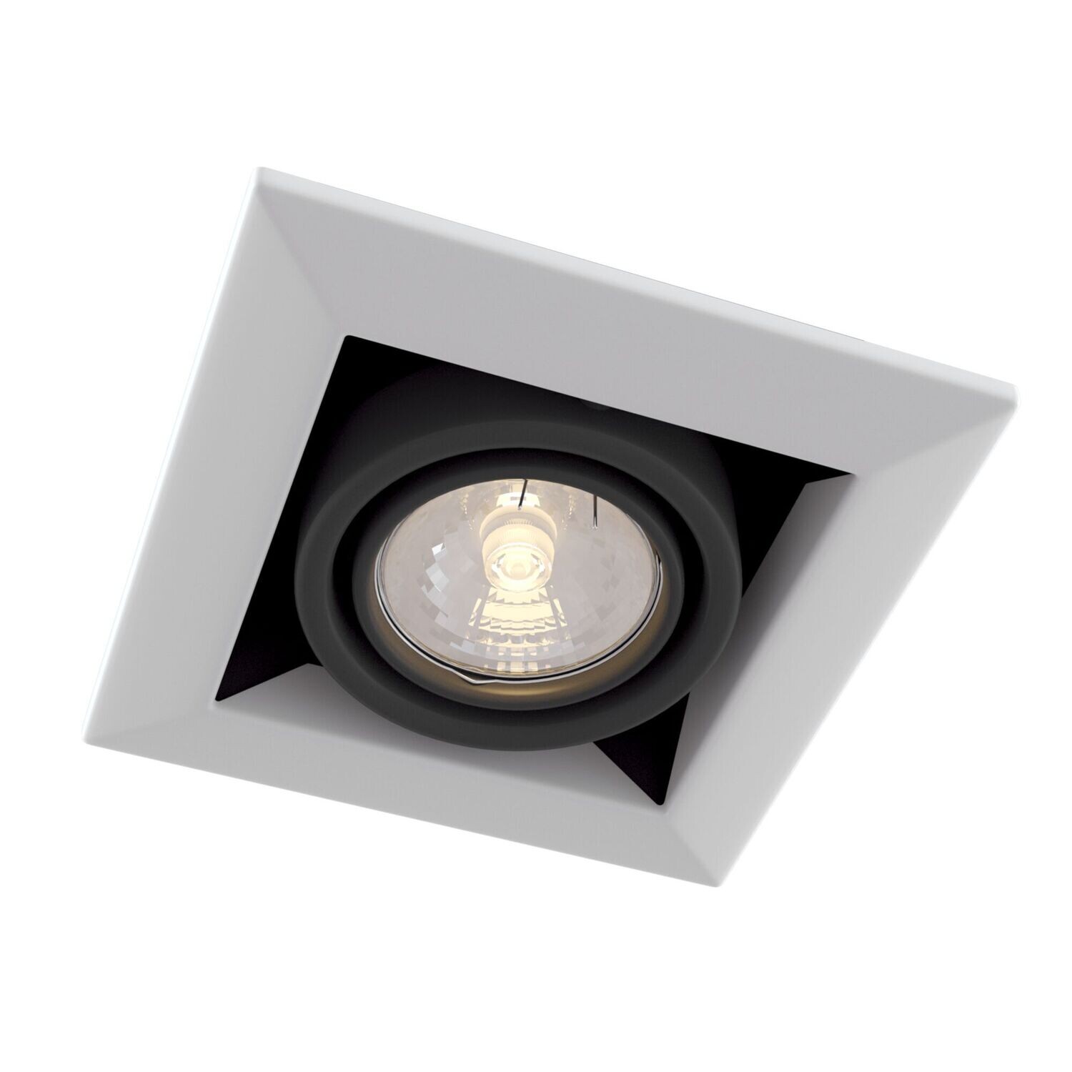MODERN single head multi-orientable LED Spot-light 1xGU10 White/Black