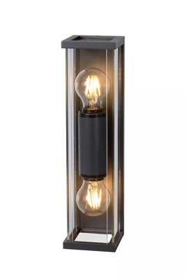 CLAIRE S Outdoor Wall Lamp 2 x E27, IP54, Anthracite