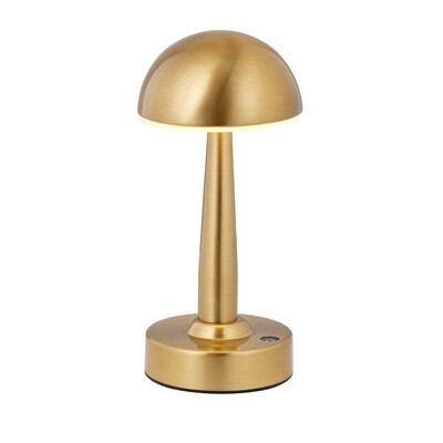 Rundlein portable and rechargeable Table-lamp for Outdoor and Indoor Gold