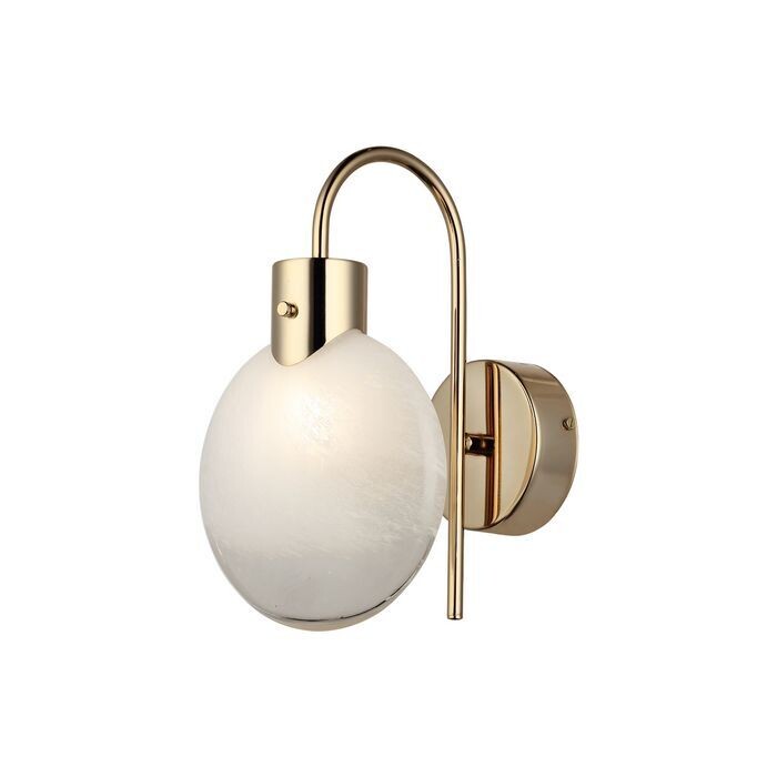 VEKMO Wall Lamp 1xE14 Gold