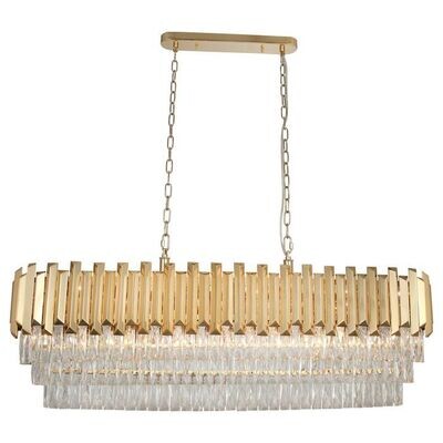 NARBONNE 110x30 20 LIGHT CHANDELIER GOLD COLOR 20xE14