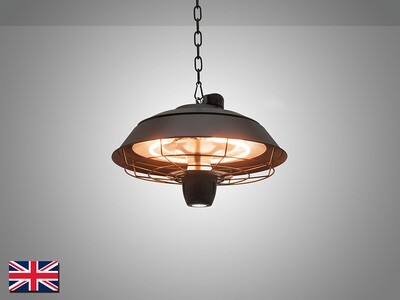 L'INDUSTRIALE · SUSPENSION HEATER WITH LIGHT 1500W