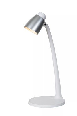 LUDO Desk lamp LED 1x4,5W 3000K White/Silver