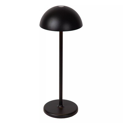JOY portable and rechargeable Table-lamp for Outdoor and Indoor IP54 Black