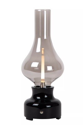 JASON portable and rechargeable Table-lamp for Outdoor and Indoor Black