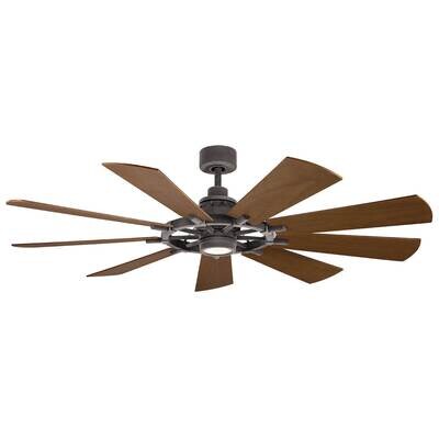 GENTRY Ceiling Fan by KICHLER Ø165 light integrated and remote control included