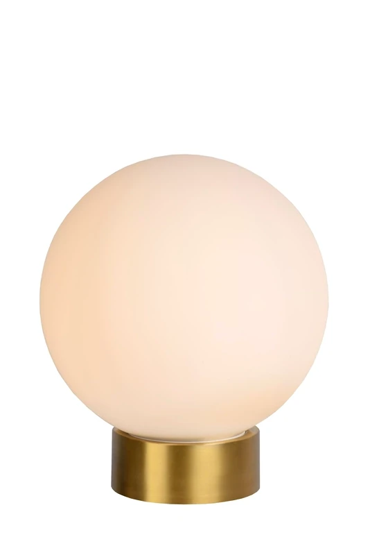 JORIT Table lamp Ø 25cm 1xE27 Brass/Opal