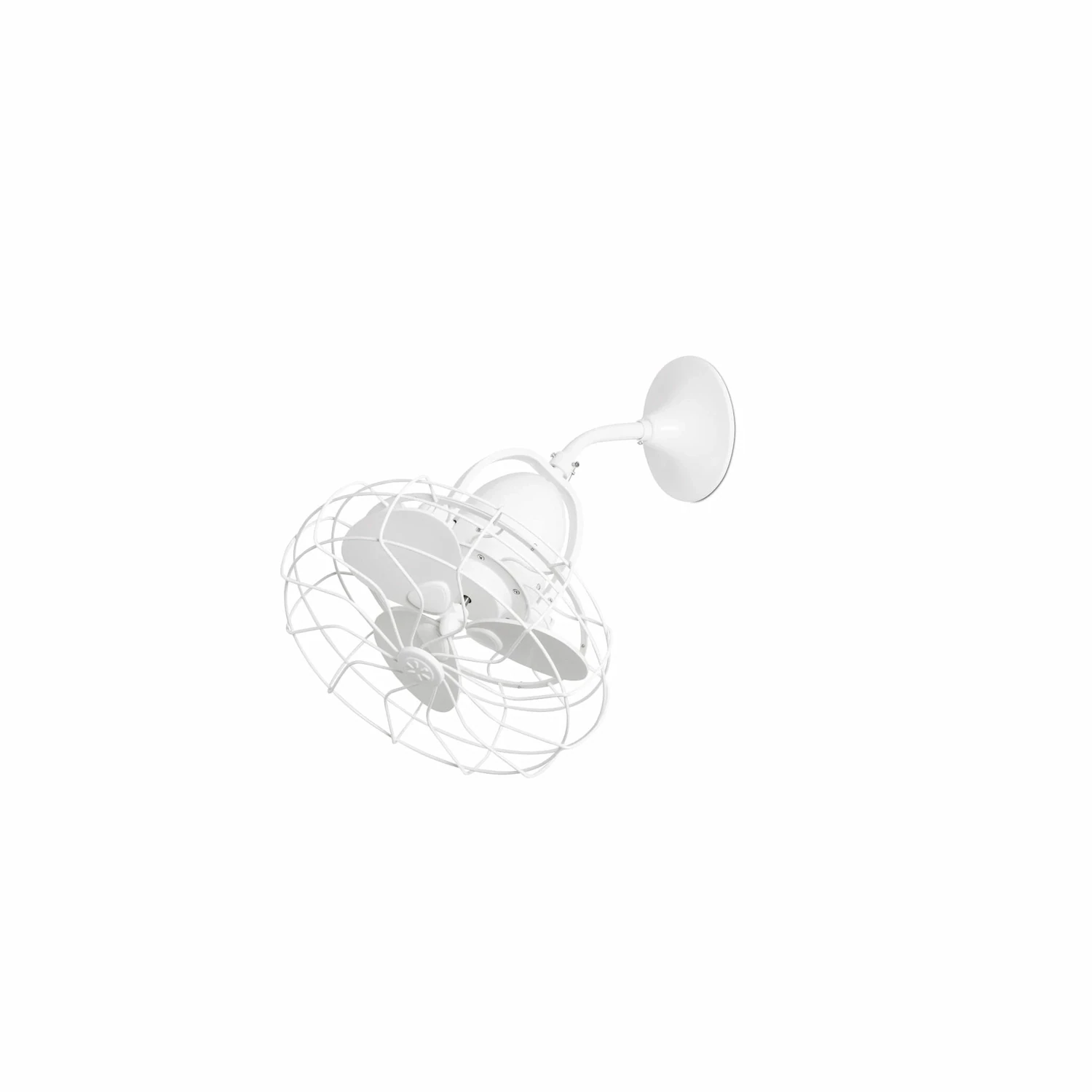 KEIKI 43cm Wall Ceiling Fan White White Control Included keiki-43cm-wall-ceiling-fan-white-white-control-included
