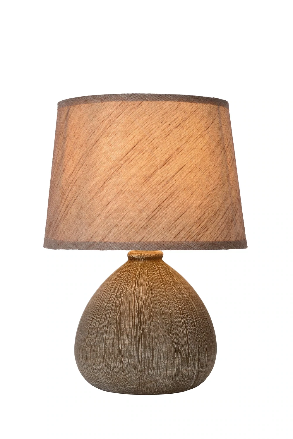 RAMZI Table lamp Ø 18 cm 1xE14 Brown