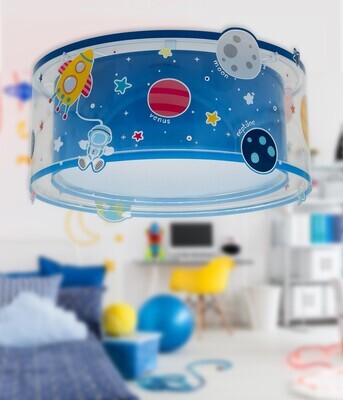 PLANETS Children Ceiling Lamp 2xE27