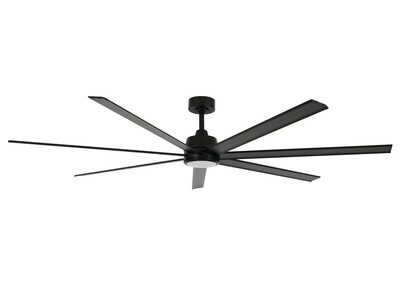 ATLANTA II BK/BK outdoor ceiling fan Ø183cm remote control included - with or without light version