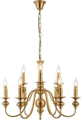 MESSIKA chandelier 9xE14 Antique Brass