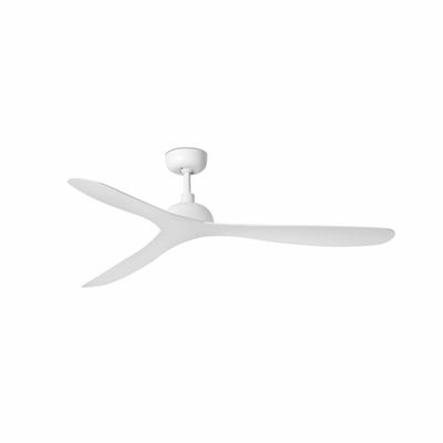 GOTLAND White ceiling fan Ø132cm with remote control